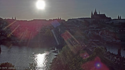 Pražský hrad, Karlův most, Vltava