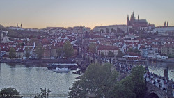 Pražský hrad, Karlův most, Vltava