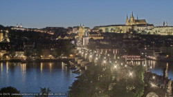 Pražský hrad, Karlův most, Vltava