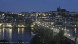 Pražský hrad, Karlův most, Vltava