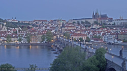 Pražský hrad, Karlův most, Vltava