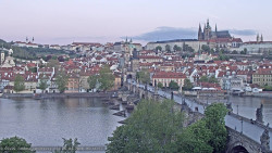 Pražský hrad, Karlův most, Vltava