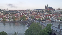 Pražský hrad, Karlův most, Vltava