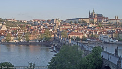Pražský hrad, Karlův most, Vltava