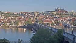 Pražský hrad, Karlův most, Vltava