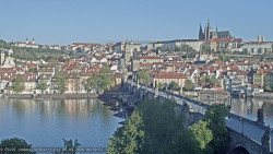 Pražský hrad, Karlův most, Vltava