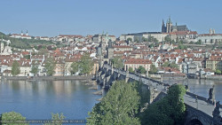 Pražský hrad, Karlův most, Vltava