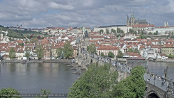 Pražský hrad, Karlův most, Vltava