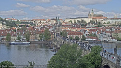 Pražský hrad, Karlův most, Vltava