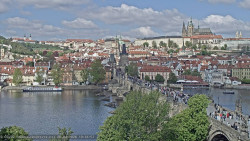 Pražský hrad, Karlův most, Vltava