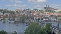 Pražský hrad, Karlův most, Vltava