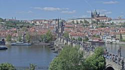 Pražský hrad, Karlův most, Vltava