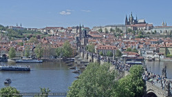 Pražský hrad, Karlův most, Vltava