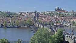 Pražský hrad, Karlův most, Vltava