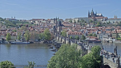 Pražský hrad, Karlův most, Vltava