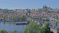 Pražský hrad, Karlův most, Vltava
