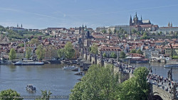 Pražský hrad, Karlův most, Vltava