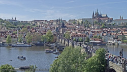Pražský hrad, Karlův most, Vltava