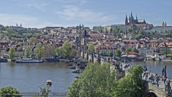 Pražský hrad, Karlův most, Vltava