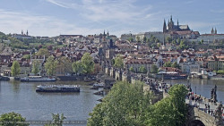 Pražský hrad, Karlův most, Vltava