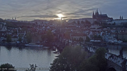 Pražský hrad, Karlův most, Vltava