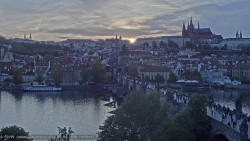 Pražský hrad, Karlův most, Vltava