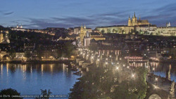 Pražský hrad, Karlův most, Vltava