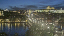 Pražský hrad, Karlův most, Vltava