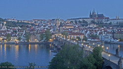Pražský hrad, Karlův most, Vltava