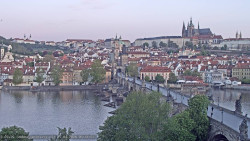 Pražský hrad, Karlův most, Vltava