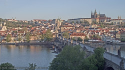 Pražský hrad, Karlův most, Vltava