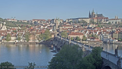Pražský hrad, Karlův most, Vltava