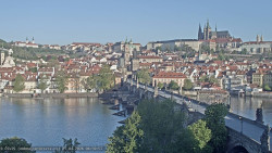 Pražský hrad, Karlův most, Vltava