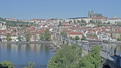 Pražský hrad, Karlův most, Vltava