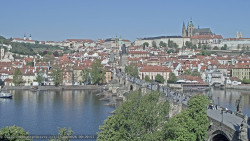 Pražský hrad, Karlův most, Vltava