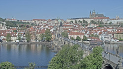 Pražský hrad, Karlův most, Vltava