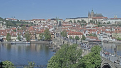 Pražský hrad, Karlův most, Vltava