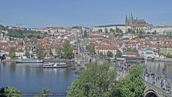 Pražský hrad, Karlův most, Vltava