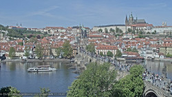 Pražský hrad, Karlův most, Vltava