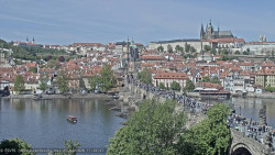 Pražský hrad, Karlův most, Vltava