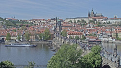 Pražský hrad, Karlův most, Vltava