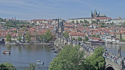 Pražský hrad, Karlův most, Vltava