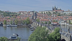 Pražský hrad, Karlův most, Vltava