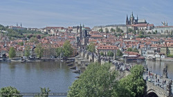 Pražský hrad, Karlův most, Vltava