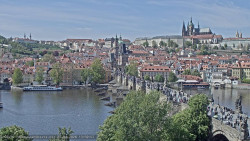 Pražský hrad, Karlův most, Vltava