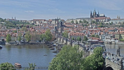 Pražský hrad, Karlův most, Vltava
