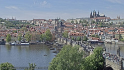Pražský hrad, Karlův most, Vltava