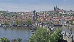 Pražský hrad, Karlův most, Vltava
