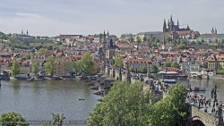 Pražský hrad, Karlův most, Vltava