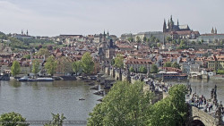 Pražský hrad, Karlův most, Vltava